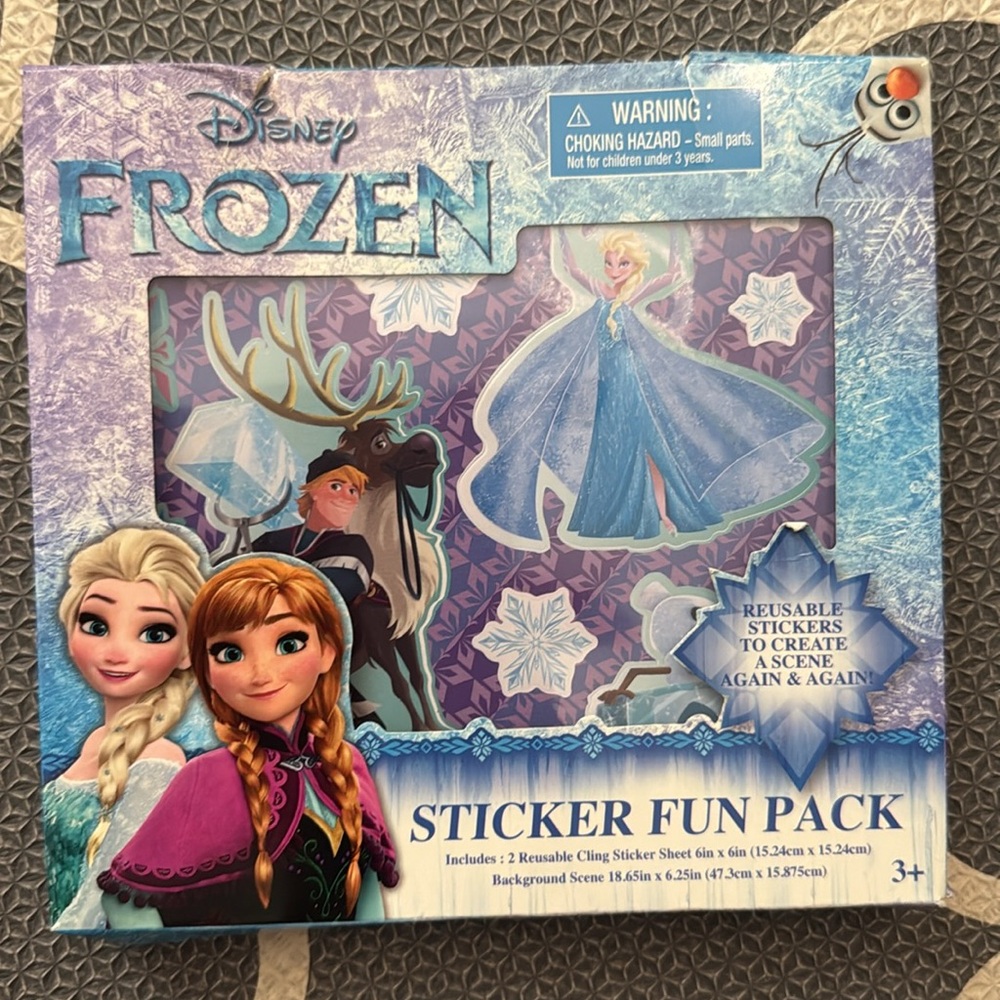 Disney Frozen Sticker Fun Pack - Complete Set for Age 3+